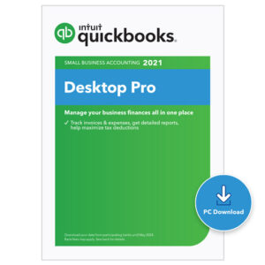 QUICKBOOKS DESKTOP PRO 2021 1 USER